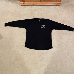 Ivory Ella black long sleeve